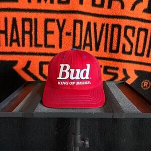Vintage 1990s budweiser snapback hat